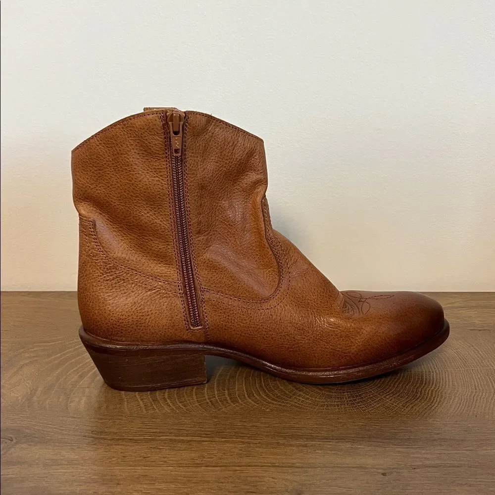Miz Mooz Carlitos Cowboy Bootie Brown US 10.5